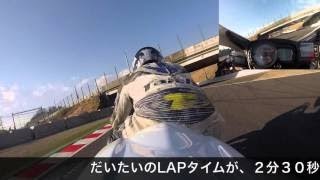 ステップワーク\u0026リヤサス動作検証 GSX-R1000 K8 鈴鹿サーキット 20160908