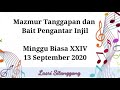 Mazmur Tanggapan || Minggu Biasa XXIV - Tahun A || 13 September 2020 || Lasri Sitanggang