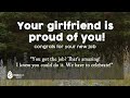 [f4a] You did it, honey! [new job] [happy] [excited] [listener request]