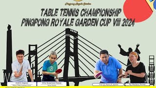 SEMIFINAL BEREGU CAMPURAN TAHUN TABEL TENNIS CHAMPIONSHIPS PINGPONG ROYALE GARDEN CUP VIII 2024