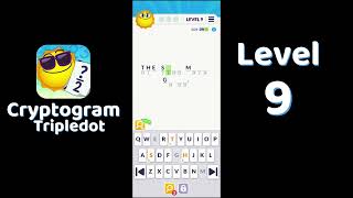 Cryptogram Tripledot Level 9 Answer | SolutionGuruji