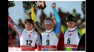 Pernilla Wiberg Olympic giantslalom gold (Albertville 1992)