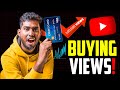 Buying 1M Views 🤯 - Organic Vs FAKE Views! 📈