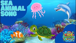 Explore the AMAZING World of Sea Animals for Kids! |  Sea Animals Song for Kids | Kids Learning