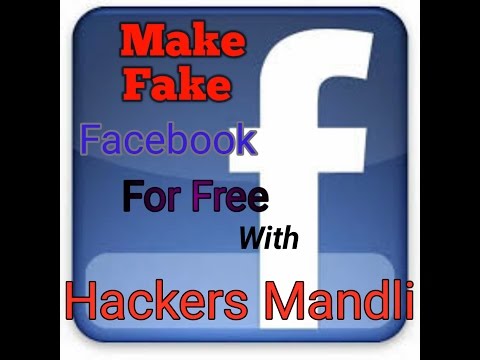 How To Make Fake Facebook Account In Hindi How To Make Fake Facebook Account In Hindi