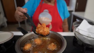 Making crumbed mushrooms (without eggs) - great as a starter and finger food platter filler!