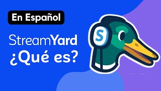 What is StreamYard? Interface. Tutorial in Spanish