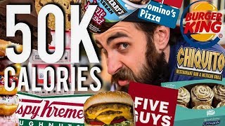 The 50,000 Calorie Challenge | BeardMeatsFood
