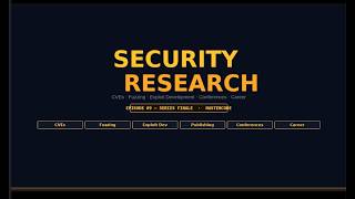 Security Research | MasterCode Ethical Hacking Series [Episode 09]