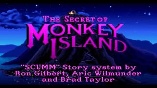 Monkey Island 1 / The Secret of Monkey Island Intro / English / PC DOS