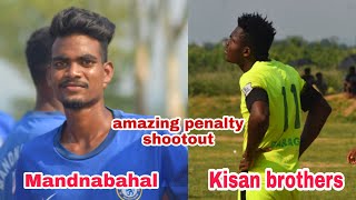 PENALTY KICK  ⚽ KISAN BROTHER VS  MANDNABAHAL ⚽ TUMLIA FOOTBALL  TOURNAMENT 2022⚽