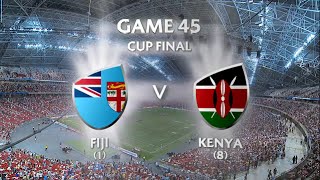 Fiji Vs Kenya Cup Final Singapore 7s 2016 HD