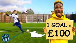 Score A Goal, I'll Buy You Anything - Football Challenge