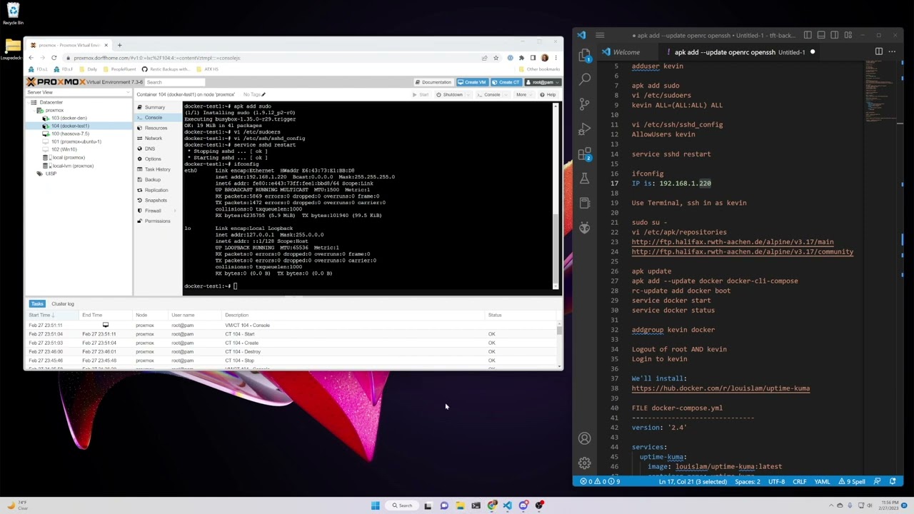 Alpine Docker Container Shell At Murray Baxter Blog