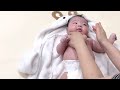 육아vlog 언박싱ㅣgnst 지엔에스티 아기화장품 👶🏻🧴ㅣ생후 51일 생후 1개월 아기일상 목욕 촉촉하기 ㅣ육아브이로그 ʕ•ﻌ•ʔ