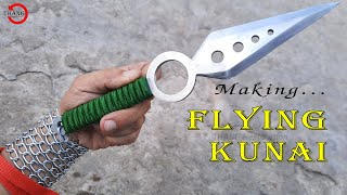KNIFE MAKING | Forging Naruto Minato KUNAI