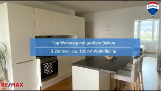 Sie haben den Überblick! Top Wohnung mit tollen Donaublick u. großen Balkon