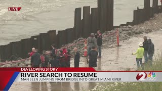 Search of Great Miami River for missing man set to resume [8 a.m. update]