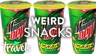 Top 10 Unusual Snack Food Flavors Around the World | MojoTravels