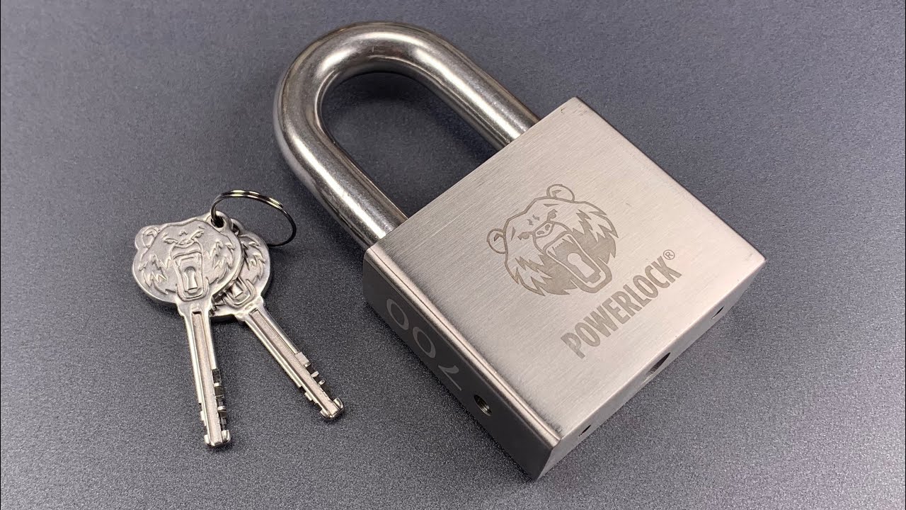 [930] Pre-Production Review — Powerlock PL-700 Padlock - YouTube