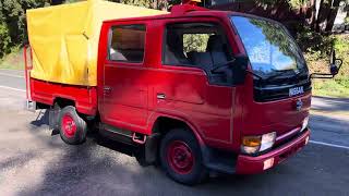 1993 Nissan Atlas 100 W-Cab fire truck like new !!