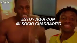 Cuadrado ft Yerry Mina - literal literal un saludo especial a la mente lirical [subtitulado]