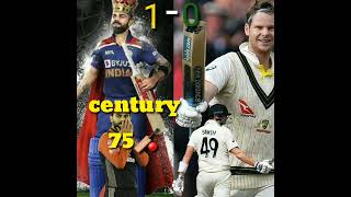 Virat vs Steve Smith comparison 😁 #cricket #ipl #youtubeshorts #ipl2023 #shorts