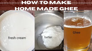 how to make ghee in mixer grinder/మిక్సీ లో నెయ్యి చేసుకోవడం ........