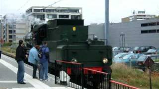 Steam locomotive shunting at  Kerkrade station stoomlocomotief rangeert Dampflokomotive rangiert