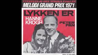 Hanne Krogh - Lykken er (ESC 1971 Norway)