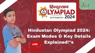 Hindustan Olympiad 2024: Everything You Need to Know #SOF