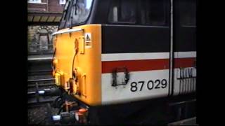 A morning at Crewe with a mixture of INTERCITY and Virgin Trains Liverys.