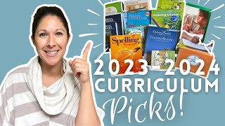 Homeschool Curriculum Picks for 2023 & 2024 || Curriculum Choices for K & Grade 4