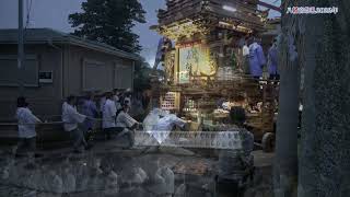 八幡宮祭礼2022年　※若松町公民館近隣