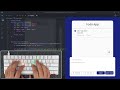 ASMR Programming - Awesome ToDo List App With JavaScript - No Talking