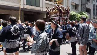 日本橋　椙森神社　例大祭　本社神輿渡御　2023/5/27 a12