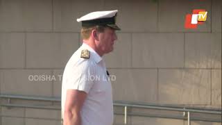 UK Navy Chief Admiral Sir Ben Key visits National War Memorial