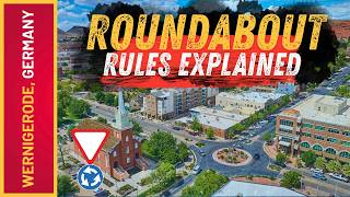 Roundabout Rules in Germany | Wernigerode 🇩🇪