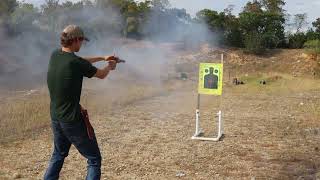 Fanning a Black Powder Revolver