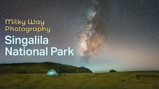 Milky Way Photography in Singalila National Park