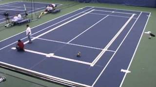 Blended Line Application At USTA Billie Jean King National Tennis Center Indoor Courts