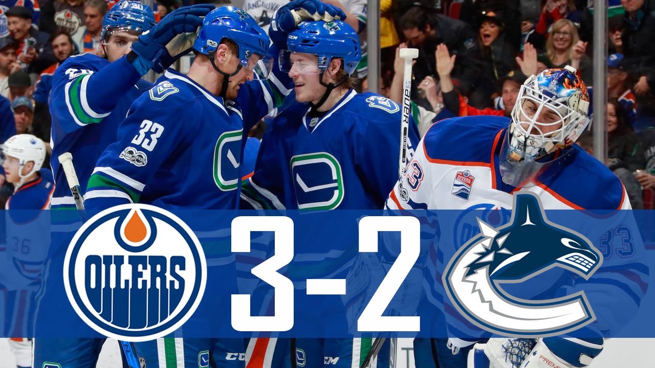 Canucks Vs Oilers | Highlights | Apr. 8, 2017 [HD] - YouTube