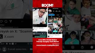 Azza Elite dedah wajah scammer iaitu bekas pekerja sendiri.