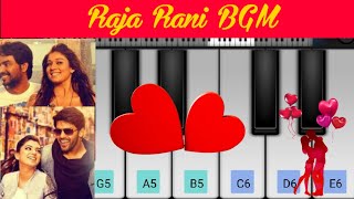 Perfect piano | keyboard notes | Raja rani Bgm | famous keyboard notes | BGM notes | top music