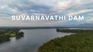 Suvarnavathi dam #nature #boo #naturebeauty #drone #suvarnavathidam #dam #droneview