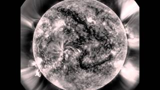 SDO/AIA 171 Å 6-Month Enhanced Radial Filter Movie