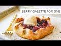 Single Serve Berry Galette for One