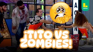 Tito Vega enfrenta a los zombies para ayudar a su sobrina Leandra 🧟‍♂️🔥  | El Gran Chef Famosos