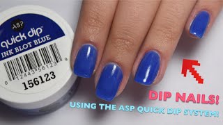 DIP NAILS! || ASP quick dip system