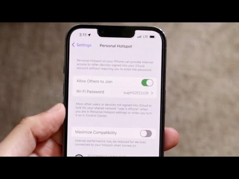 How to Set Up iPhone Hotspot! (2022)